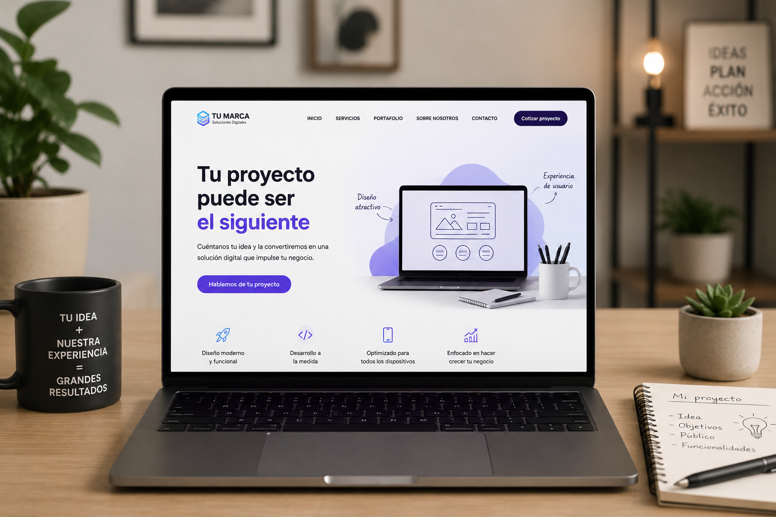 Espacio de trabajo digital para próximo proyecto